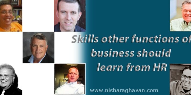 Skills other functions of business should learn from HR