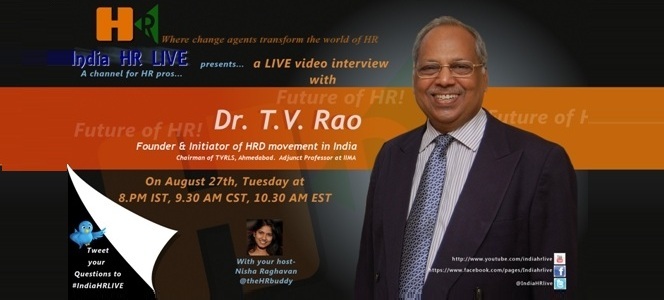 You are currently viewing LIVE talk with Dr.T.V.Rao at India HR LIVE