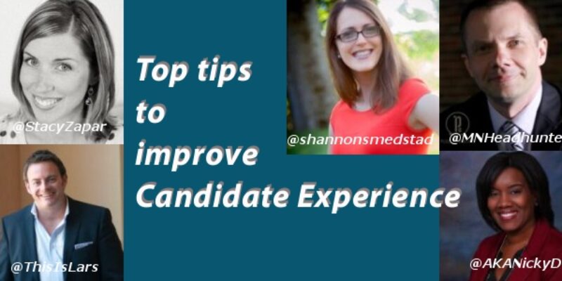 Top tips from experts to improve Candidate Experience